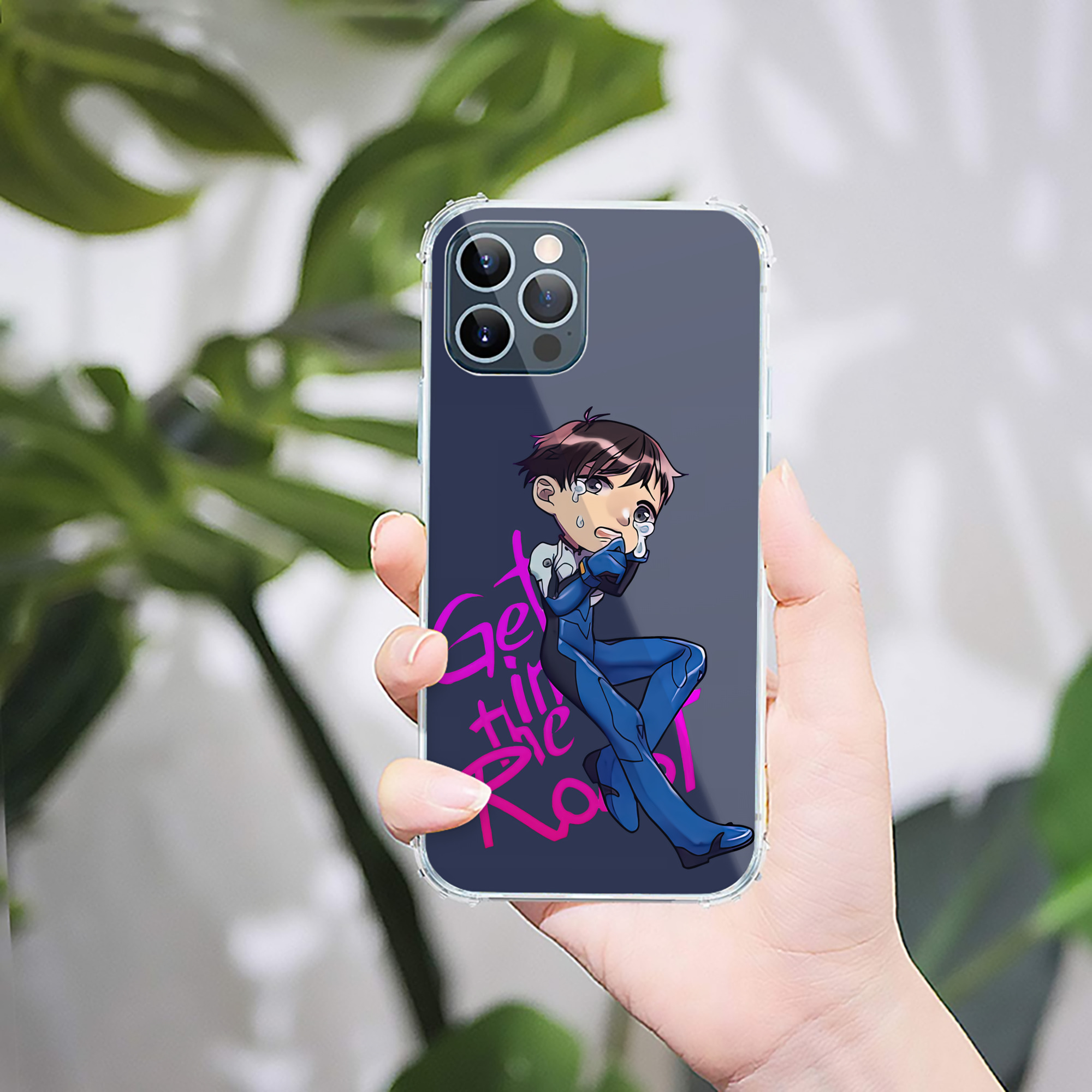 （画像用） EVA 新世紀エヴァンゲリオン 【iPhone 12シリーズ対応】透明スマホケース（クリアソフトケース）